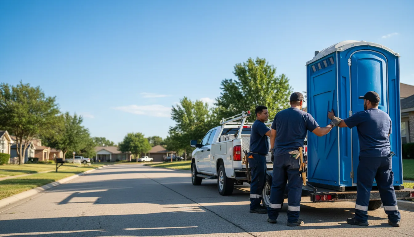 Portable Toilet Rental in North Aurora, IL near me
